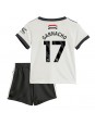 Manchester United Alejandro Garnacho #17 Tredjedraktsett Barn 2024-25 Korte ermer (+ bukser)